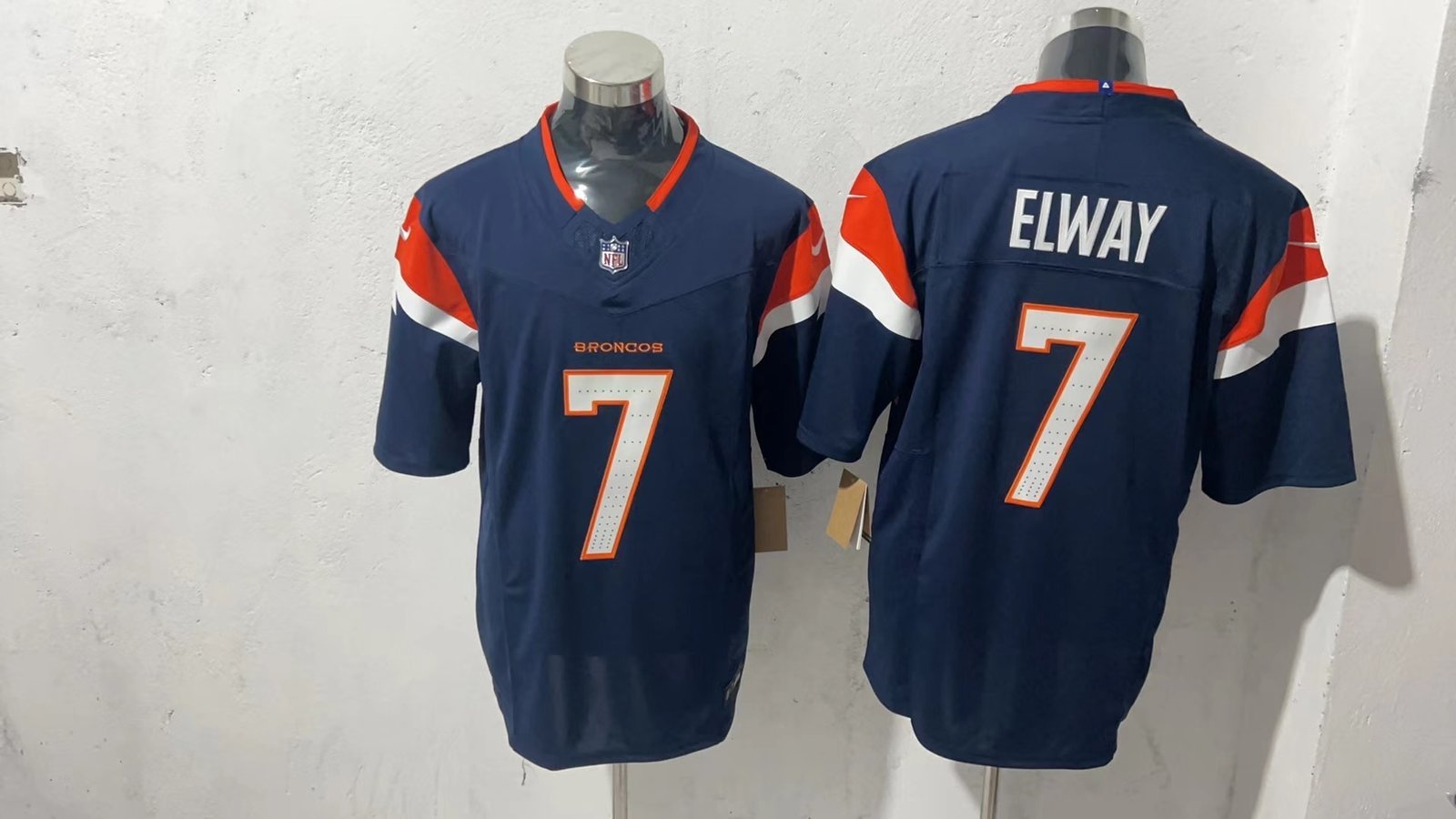 4 Denver Broncos#7elway Stitched American Football Jerseys (Support customization) - Image 1