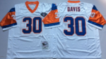Denver Broncos#30 davis old Stitched American Football Jerseys （Support customization）