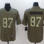 New England Patriots #87 Stitched American Football Jerseys （Support customization）