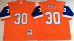 Denver Broncos#30davis old Stitched American Football Jerseys （Support customization）