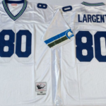 Seattle Seahawks#80 largent Stitched American Football Jerseys （Legacy Replica Jersey）