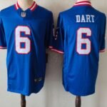 New York Giants#6 DART Stitched American Football Jerseys （Support customization）