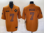 Dallas Cowboys #7 American football jerseys can be customized with any number and player's name