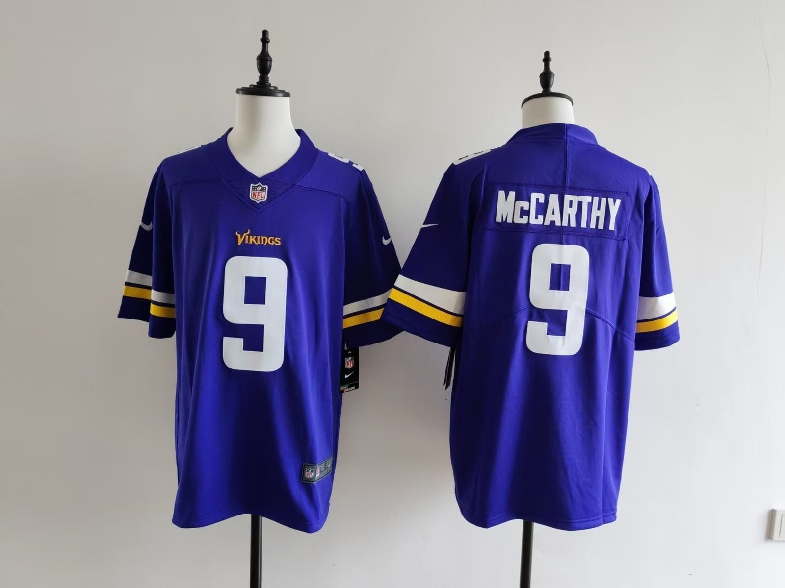 58 Minnesota Vikings#9 Stitched American Football Jerseys (Support customization) - Image 1