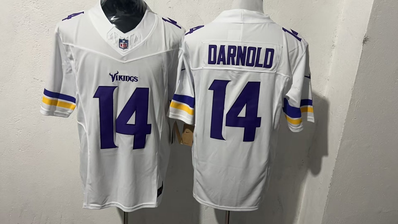 6 Minnesota Vikings#14 Stitched American Football Jerseys (Support customization) - Image 1