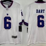 New York Giants#6 DART Stitched American Football Jerseys （Support customization）