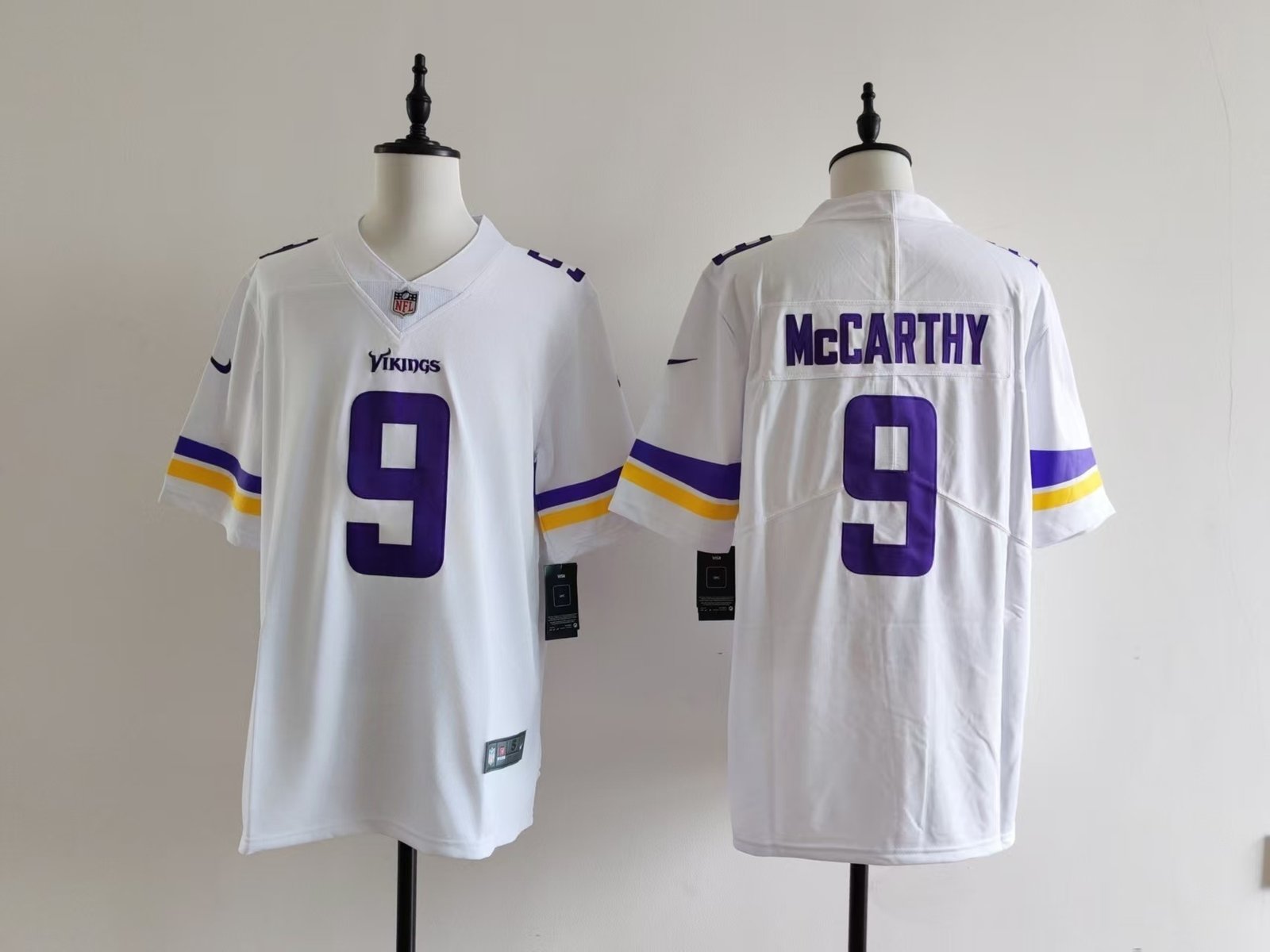 60 Minnesota Vikings#9 Stitched American Football Jerseys (Support customization) - Image 1