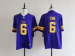 Minnesota Vikings#6 Stitched American Football Jerseys （Support customization）