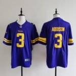 Minnesota Vikings#3 Stitched American Football Jerseys （Support customization）