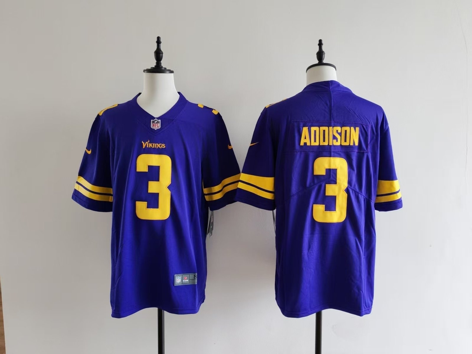 67 Minnesota Vikings#3 Stitched American Football Jerseys (Support customization) - Image 1