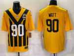 Pittsburgh Steelers#90 The official American football jersey can be customized with any number and any player's name0
