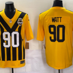 Pittsburgh Steelers#90 The official American football jersey can be customized with any number and any player's name0