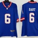 New York Giants#6 DART Stitched American Football Jerseys （Support customization）