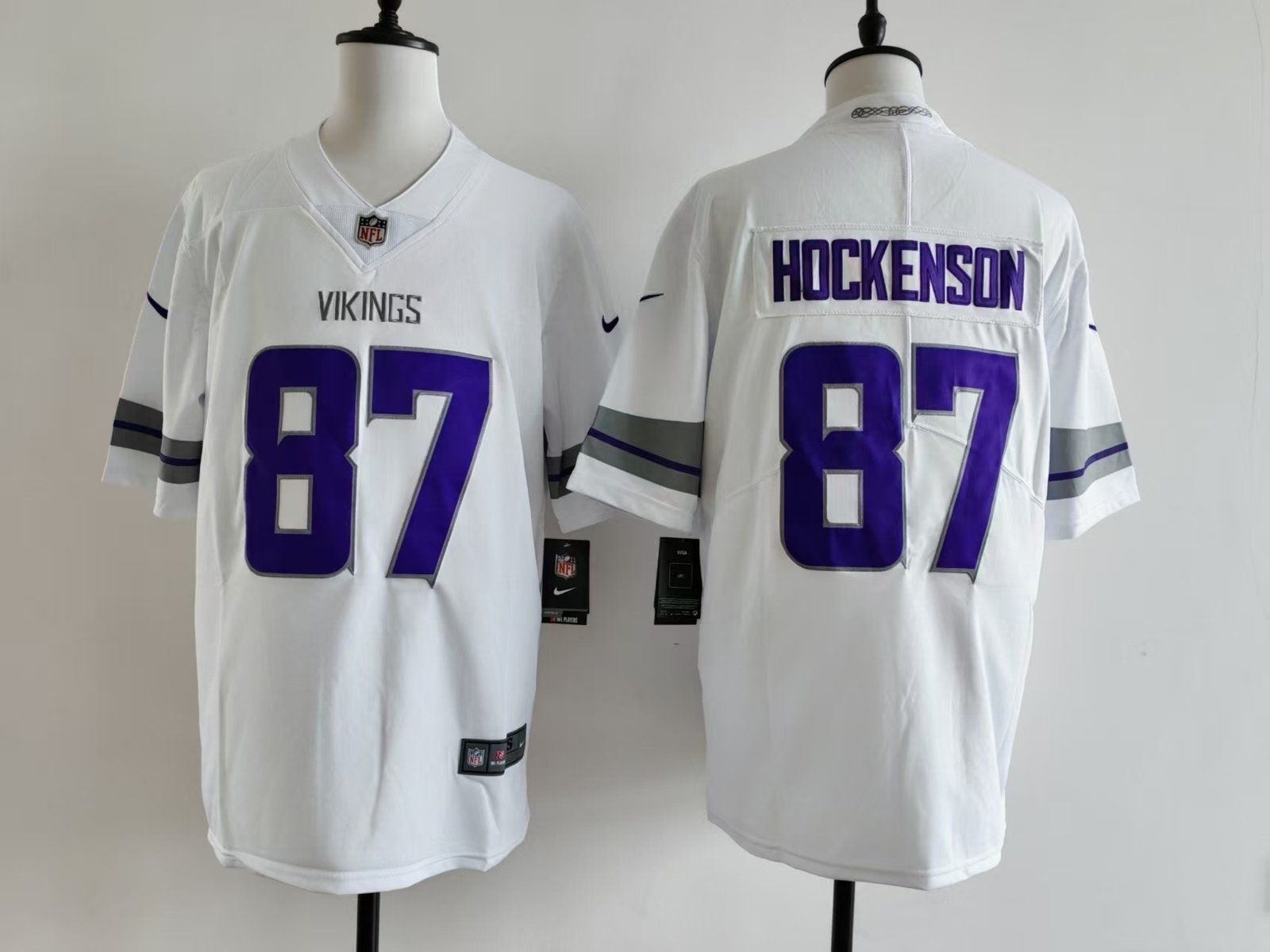 76 Minnesota Vikings#87 Stitched American Football Jerseys (Support customization) - Image 1
