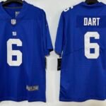 New York Giants#6 DART Stitched American Football Jerseys （Support customization）