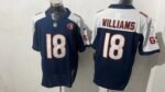 Chicago Bears#18 Williams  Stitched American Football Jerseys （Support customization）