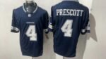 Dallas Cowboys #4 American football jerseys can be customized with any number and player's name
