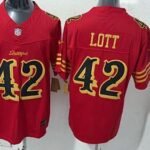 San Francisco 49ers #42 The official American football jersey can be customized with any number and any player’s name