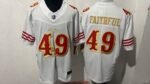 San Francisco 49ers #49 The official American football jersey can be customized with any number and any player’s name
