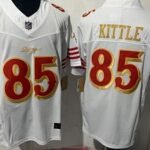 San Francisco 49ers #85 The official American football jersey can be customized with any number and any player’s name