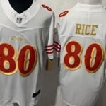 San Francisco 49ers #80 The official American football jersey can be customized with any number and any player’s name