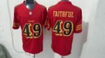 San Francisco 49ers #49 The official American football jersey can be customized with any number and any player’s name