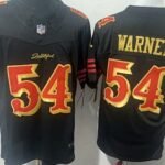 San Francisco 49ers #54 The official American football jersey can be customized with any number and any player’s name