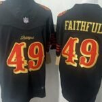 San Francisco 49ers #49 The official American football jersey can be customized with any number and any player’s name