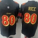 San Francisco 49ers #80 The official American football jersey can be customized with any number and any player’s name