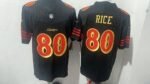 San Francisco 49ers #80 The official American football jersey can be customized with any number and any player’s name