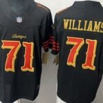 San Francisco 49ers #71 The official American football jersey can be customized with any number and any player’s name