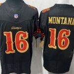 San Francisco 49ers #16 The official American football jersey can be customized with any number and any player’s name