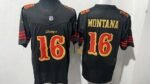 San Francisco 49ers #16 The official American football jersey can be customized with any number and any player’s name