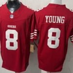 San Francisco 49ers #8 The official American football jersey can be customized with any number and any player’s name