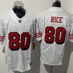 San Francisco 49ers #80 The official American football jersey can be customized with any number and any player’s name