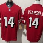 San Francisco 49ers #14 The official American football jersey can be customized with any number and any player’s name