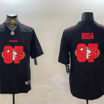 San Francisco 49ers #97 The official American football jersey can be customized with any number and any player’s name