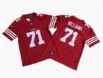 San Francisco 49ers #71 The official American football jersey can be customized with any number and any player’s name
