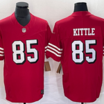 San Francisco 49ers #85 The official American football jersey can be customized with any number and any player’s name