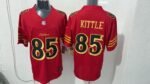 San Francisco 49ers #85 The official American football jersey can be customized with any number and any player’s name