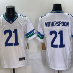 Seattle Seahawks#21  Stitched American Football Jerseys （Legacy Replica Jersey）